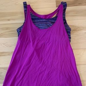 VGUC/EUC Lululemon built in bra tank size 10